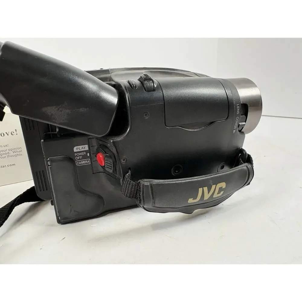 JVC GR-AXM70U Compact VHS-C Camcorder Charger Flip Screen Doesn't Work